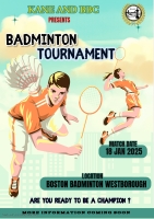 KANE Badminton Tournament 2025